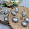 Concha branca natural caixa mágica pequena retrô pulseira acessórios diy joias