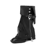 Estilo Hot Girl Moda Femenina 2026 Otoño/Invierno Nuevas Botas Cortas de Tacón Alto Grueso y Punta Redonda Botas de Moda Negras