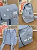 Mochila Nueva Estilo Japonés Gato Lindo para Estudiantes Mujeres, Gran Capacidad, Ligera, Mochila de Dibujos Animados, Bolso Escolar, Mochila de Exterior