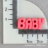 Acessórios para Capa de Celular, Acessórios de Resina, Cola Creme, Tags de Letras em Inglês para Bebê, Presilhas de Cabelo DIY, Patches Decorativos para Cabelo