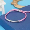 2025 Materiais de Impressão com Letreiros Transfronteiriços Pulseira de Aço Inoxidável Presentes de Feriado Pequenos Presentes Publicitários Joias Trançadas de Aço Titânio