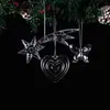 Nuevo Colgante Decorativo Navideño, Colgante Navideño de Acrílico Translucido Ecológico, Colgante Decorativo de Atmósfera Navideña