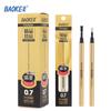 Refil para Caneta Gel Preta Baoke 0.5 Caneta Hidrográfica Exame Estudantil Caneta Esferográfica Caneta para Assinatura Papelaria Atacado 106F