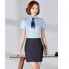 Camisa masculina e feminina mesmo estilo manga curta moda verão 2019 nova slim fit roupa de trabalho formal de negócios ol camisa profissional