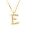 Verão moda titânio aço diamante carta colar feminino all-match cross-border 26 Inglês carta pingente clavícula cadeia atacado
