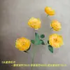 Flores de peonía artificiales de 5 cabezas para decoración de bodas y del hogar, pared de flores, decoración de pasillo, sesión de fotos, disponibles en múltiples colores para exportación