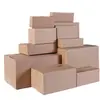 Caixas de Papelão para Entrega Expressa Personalizáveis, Embalagem Atacado de Caixas de Papelão Ondulado, Caixas Postais Nº 4, Reforçadas em Pequenos Lotes