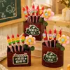 Regalo Día del Maestro 2026 Modelo Nuevo: Ramo de Girasoles para Estudiantes para Regalar a Maestros, Adorno Práctico Portaplumas, Regalo de Agradecimiento