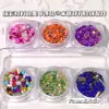 Pacote de Material Colorido Estilo Ins Acessórios para Unhas Arte Cristal Tubo Tubo de Arroz Contas Pérola Cascalho Mineral Material DIY para Unhas
