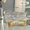Prato de frutas de alta qualidade Prato de frutas de pé alto Enfeites de mesa de centro para sala de estar Prato de doces com lanches leves e luxuosos de alta qualidade