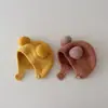 Chapéu de Bebê com Olhos Grandes para Cuspir Chapéu de Lã Fofo de Inverno para Homens e Mulheres Chapéu de Tricô para Bebê Chapéu Quente para Crianças
