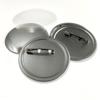 Insignia metálica antioxidante de doble destello de 65 MM, chapa metálica, insignia inferior de Sun Valley, material para manualidades DIY, consumibles en blanco