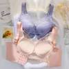 Sutiã Push-Up Ajustável para Seios Pequenos para Mulheres, Acolchoado, Renda Sem Fio, Sutiã Beauty Back, Anti-Queda, Super Push-Up, Antiderrapante