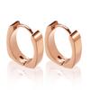 Estilo simples de deslocamento Tesão grande em forma de U Oco Orelha Fivela 2023 Primavera Novo Dourado Brilhante distintivo Orelha das Mulheres Studs