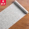 5Zw Bandera de Mesa Pequeña Tamaño Pequeño Estrecha Moderna Simple Nueva Chinoiserie Zen Corta Esterilla de Té Aparador Pequeño Americano Accesible Lujo