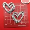 Corazón Geométrico Estilo Chanel Corona de Números Pedrería Perla Plástico Accesorios DIY Pasador Funda de Teléfono Hebilla de Zapato Materiales