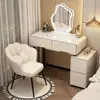 Nuevo Estilo Crema Moderno Minimalista Gabinete Cómoda Apartamento Pequeño Dormitorio Estrecho Tocador de Casa Tocador