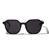 Formato Côncavo Estilo K Óculos de Sol Marrons da Moda Street Style para Mulheres Versátil Mostra o Rosto Pequeno Óculos de Sol Cor Chá Preto Quadrado