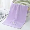 Toalha Infantil 100% Algodão Lavar Rosto Bebê Algodão Puro Pequena Toalha Jardim de Infância Casa Limpar Mãos Fábrica de Toalhas Infantis Atacado Personalização