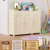 Zapatero con puerta para entrada de casa, zapatero multicapa para recibidor, pasillo, nuevo modelo 2026, almacenamiento integrado simple, montado en la pared