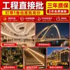 Tira de luces LED de alto voltaje para ingeniería, tira de luces lineal impermeable para exteriores, para uso doméstico, súper brillante, para paredes exteriores, uso comercial, 220v