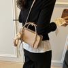 Bolso de mano de moda para mujer, estilo coreano, 2025, pequeño, cuadrado, combinable, bandolera de hombro.