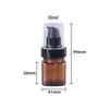 Frasco de essência de chá em estoque plástico pet frasco creme marrom 100/120ml frasco spray hidratante