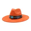 Aliexpress Amazon Otoño Top de Corazón de Gamuza Sombrero Fedora de Ala Ancha Sombrero Jazz de Ala Plana Sombrero de Caballero