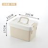 Caja de Almacenamiento Personalizada Cesta de Almacenamiento de Snacks Plástico Cosméticos Caja de Almacenamiento para el Hogar Caja de Almacenamiento para Dormitorio con Tapa