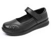 Una generación de nuevos zapatos de cuero cómodos de punta redonda para madres de mediana edad y mayores, zapatos de mujer versátiles para las cuatro estaciones, outlets de fábrica