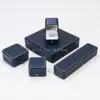 Suministro Listo de Joyero para Collar de Cuero PU, Joyero con Esquinas Redondeadas de Encaje, Elegante Caja de Anillos de Joyería de Perlas de Lujo Accesible