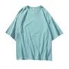 Camiseta de algodón puro con hombros descubiertos, ropa de baile callejero, ropa de actividad, camisa publicitaria cultural, ropa de trabajo de verano, logotipo impreso personalizado