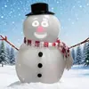 Transfronteiriço Novo Mais Vendido Falante Animado Piscante Boneco de Neve Mudando Expressão Cantando Boneco de Neve Natal Criativo