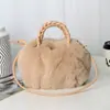 Bolso de Mano Transfronterizo con Forma de Nube y Pliegues de Calabaza, Bolso Cruzado Extensible de Gran Capacidad para el Trabajo, Bolso de Moda para Mujer de Otoño e Invierno