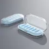Caixa de Armazenamento Adequada para Ponta de Caneta Modificada Apple Applepencil Ponta de Caneta de Reposição Silicone Anti-Queda Caixa de Armazenamento Transparente