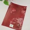 Saco de Presente Estilo Chinês Papel Especial Caixa de Doces para Casamento Flores Desabrochando Caixa de Presente Rica Embalagem de Flores Papel de Arte Papel Artesanal