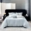 Modelo Nuevo 2026 Juego de Ropa de Cama Bordado de Algodón de Fibra Larga Xinjiang Clase A con Funda Nórdica, Sábana Plana y Sábana Ajustable - Juego de Cuatro Piezas