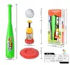 Lançador de beisebol infantil transfronteiriço brinquedo catapulta de pressão controle remoto elétrico tee treinamento de beisebol esportes