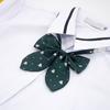 2022JK Orejas de Conejo Japonés Puntiagudas Corbata de Moño Cuello de Niña Lazo con Uniforme Traje de Marinero Cuello Pequeño