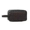 Bolsa de Higiene Pessoal Preta Esportiva para Homens e Mulheres, para Viagem de Negócios, Bolsa Impermeável para Banho, Bolsa de Armazenamento para Suprimentos de Viagem, Bolsa de Cosméticos Portátil