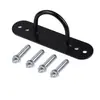 Soporte para cuerda de batalla de fitness cinturón de entrenamiento colgante hamaca giratoria de yoga aéreo anillo colgante para saco de arena hebilla para rack de placas de cuerda de tensión