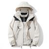 Chaqueta Desmontable Tres en Uno NASA para Hombre y Mujer Traje de Montañismo Impermeable y a Prueba de Viento Chaqueta de Tíbet Personalizable