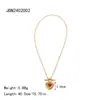 Elegante y Silencioso Estilo Europeo y Americano Joyería de Ágata Roja Collar con Colgante de Cruz de Acero de Titanio Cadena para Clavícula de Lujo Ligero Nicho Accesorios Transfronterizos de Acero Inoxidable