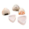 Molde para bolas de arroz triangulares juego comercial DIY para niños molde para sushi de arroz con alga marina herramientas para hornear al por mayor