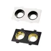 Foco empotrable GU10 transfronterizo con recorte de 80 mm, sin luz principal, adecuado para dormitorio, pasillo, tienda, sala de exposiciones, foco minimalista estilo americano