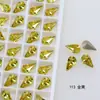 Dongzhou Crystal 3.6*6 mini taladro de uñas con punta de gota de agua de alta calidad K9 cristal diamante DIY accesorios de joyería al por mayor