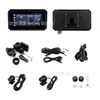Pantalla Portátil de Navegación Carplay para Motocicleta y Coche de 6 Pulgadas con Cámaras HD Frontal y Trasera