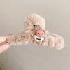 Elegante pinza grande para el pelo para mujer, nuevo pinza de tiburón de felpa 2026, pinza para el pelo de la parte trasera de la cabeza, accesorio para peinar el pelo