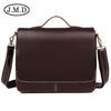 Bolso de mano de cuero Jiameida de moda europea y americana transfronterizo para hombro, bandolera, bolso para computadora, maletín