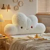 Cojín Respaldo con Forma de Nube para Cama Infantil, Almohada Respaldo Suave, Cojín de Tatami, Cojín de Cama Estilo Princesa, Respaldo Grande